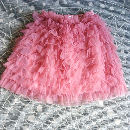 Girls pink frilly - , net
