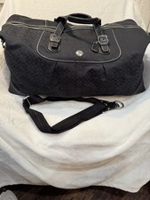 Huge COACH Jackard weekender