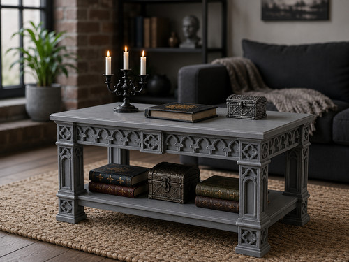 Doll house gothic - coffee, table