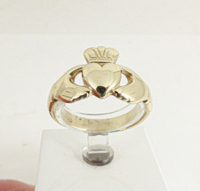 9ct Gold Claddagh Signet Ring