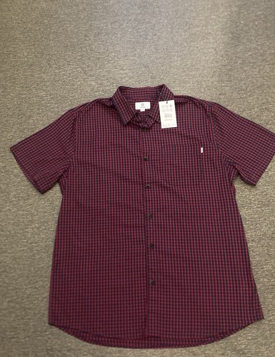 Red men short sleeve - short-sleeve, shirt