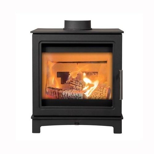Wood burning stove log burner - wood,