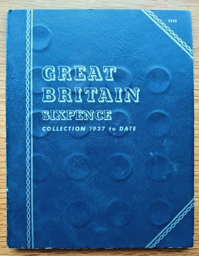 Whitman folder sixpence - folder,