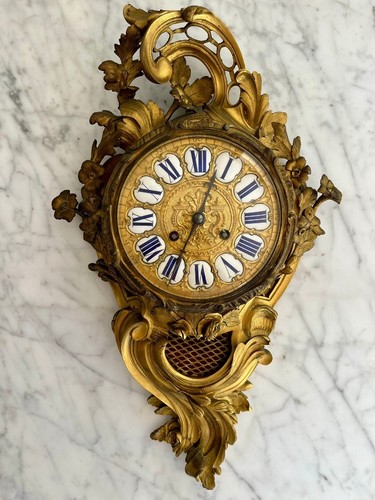Antique french cartel wall - antique,
