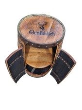 Whisky Barrel Reclaimed Cask - Drinks Cabinet - Oak - Mini Bar - GLENFIDDICH