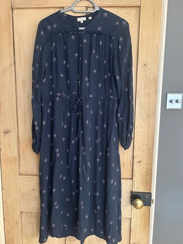 Fat face navy midi - face,