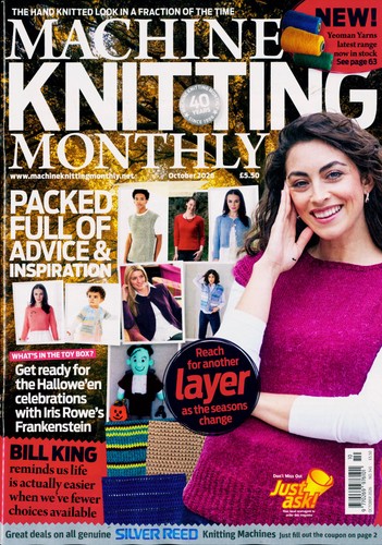 Machine knitting magazine oct - knitting,