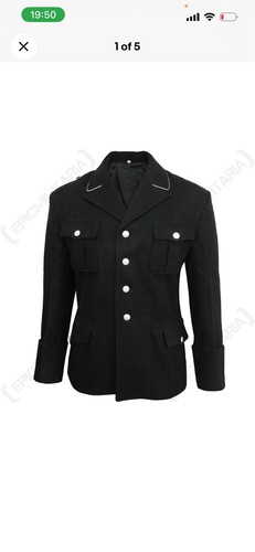 German army elite black - black, m32