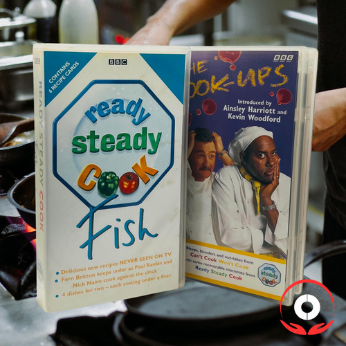 Ready steady cook vhs video - steady,