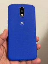 Motorola Moto G4 Plus Blue 16GB Unlocked Smartphone - Very Good Condition