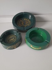 3 Mansfield Brewery Ashtrays -Oval  and Round Brewerania