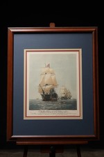 Framed HMS Victory Maritime