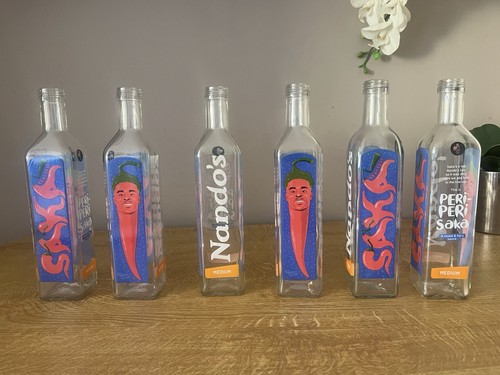 Nandos saka sauce bottle - sauce,