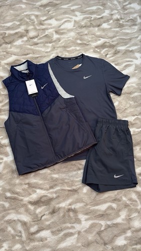 Nike gilet shirt shorts navy - nike,