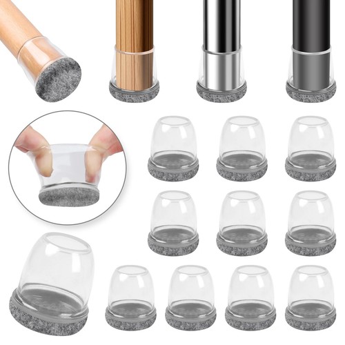 16pcs silicone chair leg - 16pcs, caps