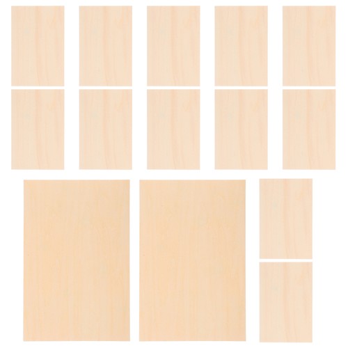 14pcs basswood plywood sheets - basswood,