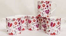 Chic hearts mugs set fine - chic,