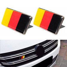 2Pcs Germany German Flag Logo