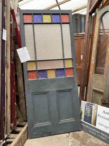 Antique vestibule inner door - antique,