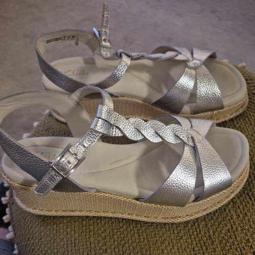 Clarks kimmei twist - twist, silver
