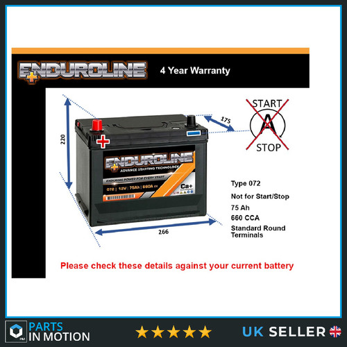Battery fits triumph - fits,