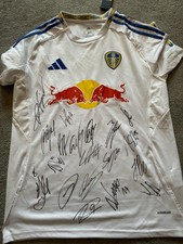 Leeds United Signed Shirt With COA Stach James Piroe