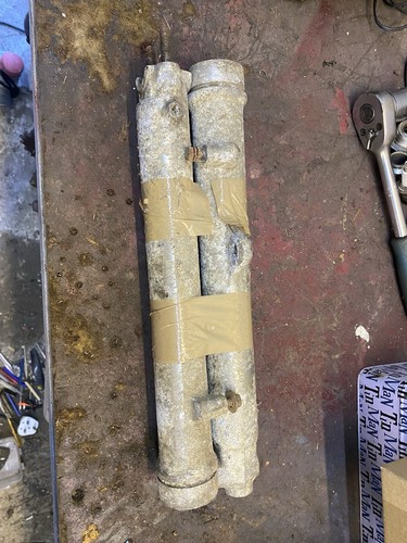Yamaha ty175 fork sliders - fork,
