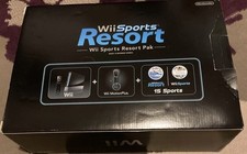 Nintendo Wii - Black Edition - Wii Sports Resort Pak - Motion plus Remote -