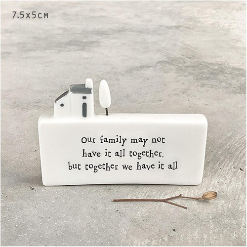 Porcelain scene decor home - porcelain,