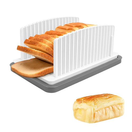 Adjustable bread slicer - adjustable,