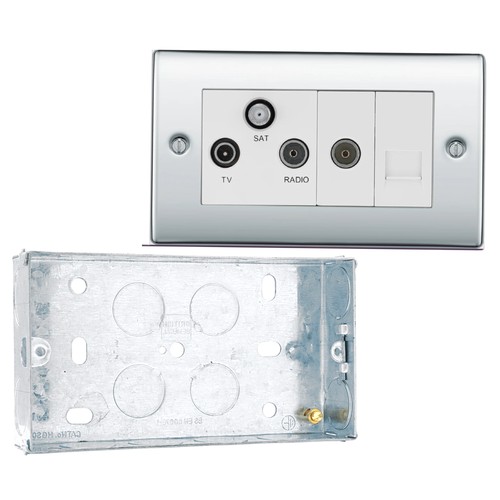 Polished chrome triplex - polished,
