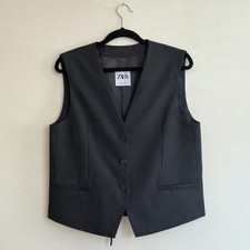 Zara Ladies Black Gilet Best