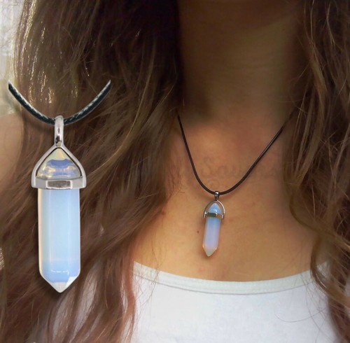Pendulum quartz crystal bullet - crystal,
