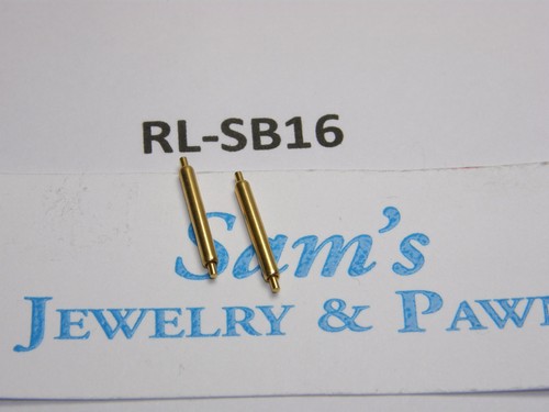 Swiss gold spring bar 13mm - gold,