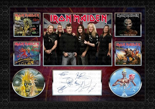 Iron maiden original a4 - iron,