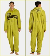 Grinch Union Suit Pajamas One