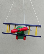 Wooden aeroplane children - wooden, children's