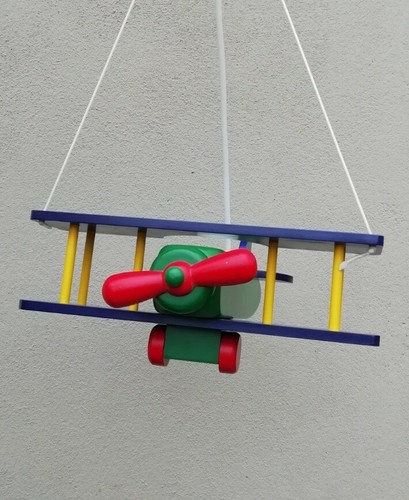 Wooden aeroplane children - wooden,