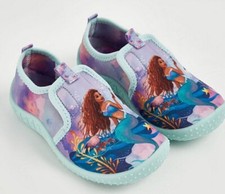 Size U.K. Child 5 Disney Little Mermaid Aqua Shoes