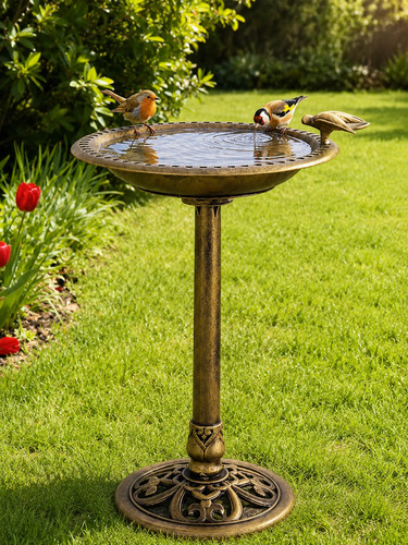 Outdoor garden bird bath - outdoor,