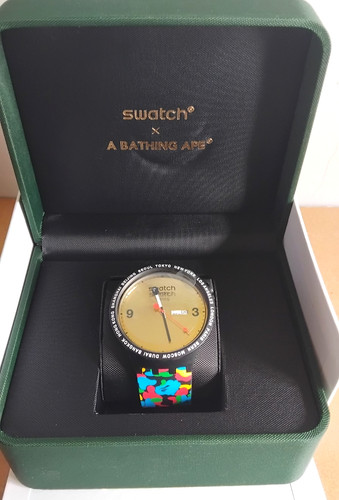 Swatch bape watch tokyo - x,