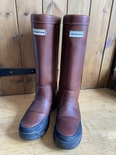 Hunter Leather Wellington