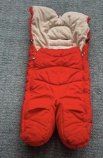 Stokke Xplory Footmuff Cosy Toes, Split Leg, Red