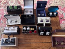 Joblot 15 Cuff links + 12