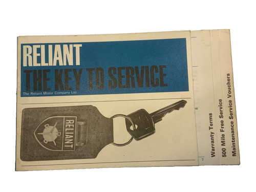Reliant the key - reliant,