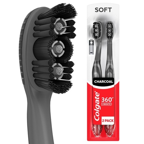 Colgate 360 vibrate charcoal - colgate,