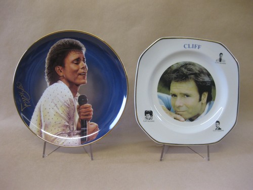 Cliff richard ceramic plates - 2,