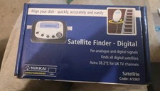 Nikkai Digital Satellite Finder Analog & Digital Signals UK TV Channels A13KF