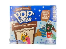 NEW KELLOGG’S FROSTED MARSHMALLOW HOT COCOA POP TARTS 12 TOASTER PASTRIES