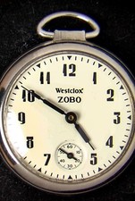 Westclox Zobo Men's Canadian Pocket Watch -- Spares/Repairs